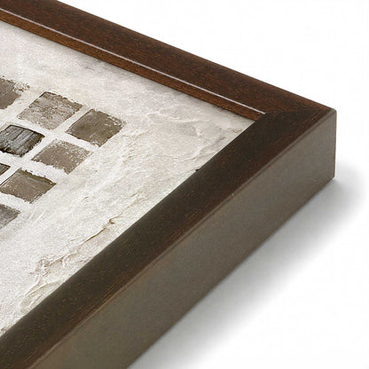 [Color:Belvinder Brown], Picture of art in a Belvinder Brown frame at an angle