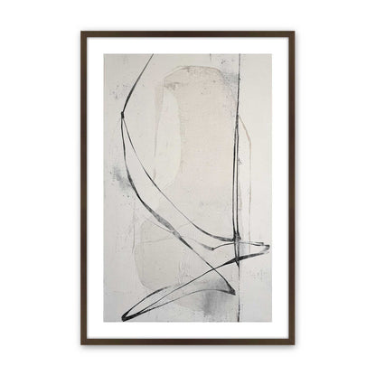 [Color:Brown], Picture of art in a Brown frame