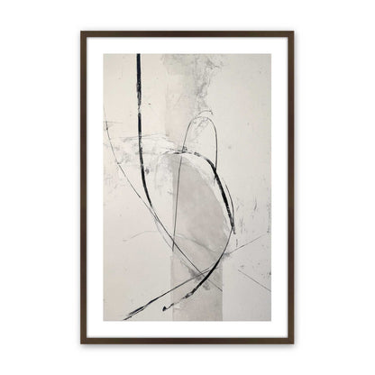 [Color:Brown], Picture of art in a Brown frame