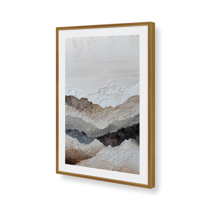 [Color:Polished Gold], Picture of art in a Polished Gold frame of the corner
