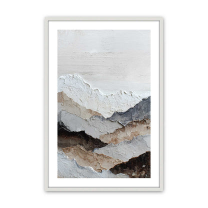 [Color:Opaque White], Picture of art in a Opaque White frame