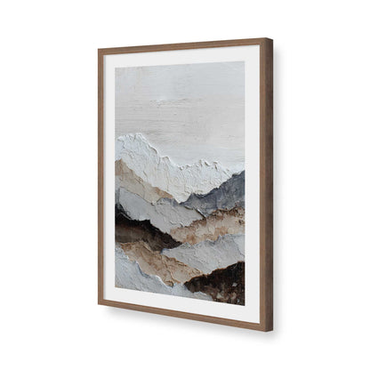 [Color:Walnut], Picture of art in a Walnut frame of the corner