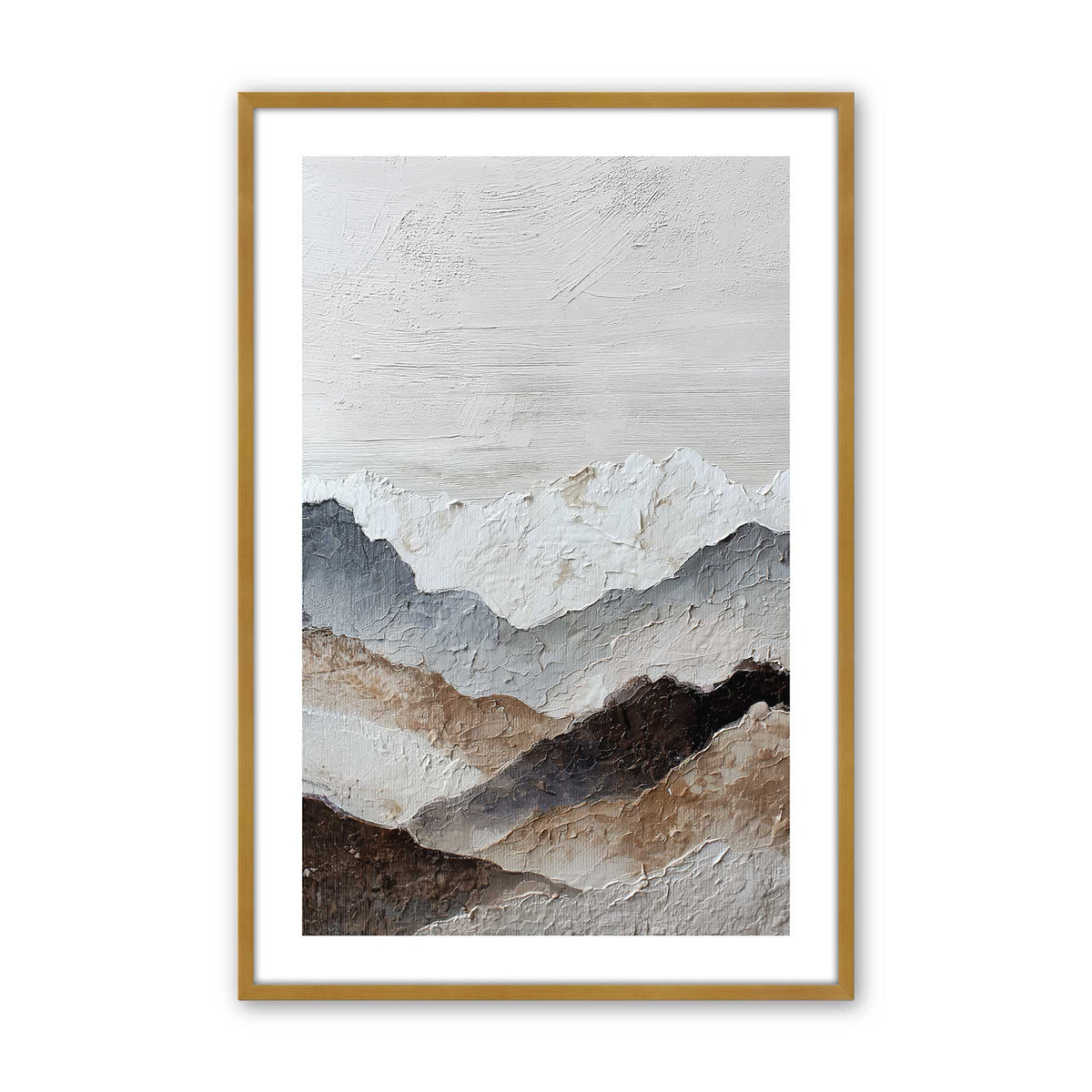 [Color:Polished Gold], Picture of art in a Polished Gold frame