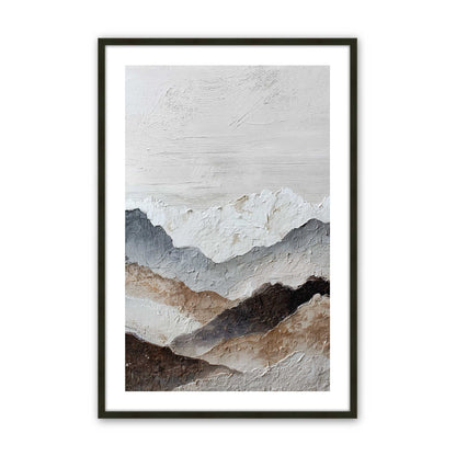 [Color:Satin Black], Picture of art in a Satin Black frame