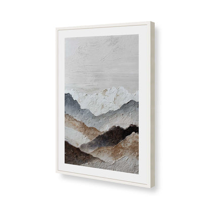 [Color:Opaque White], Picture of art in a Opaque White frame of the corner