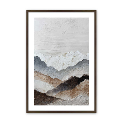 [Color:Belvinder Brown], Picture of art in a Belvinder Brown frame