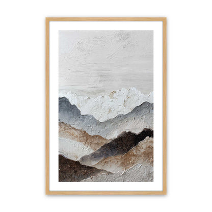 [Color:American Maple], Picture of art in a American Maple frame