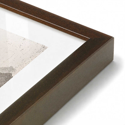 [Color:Belvinder Brown], Picture of art in a Belvinder Brown frame at an angle