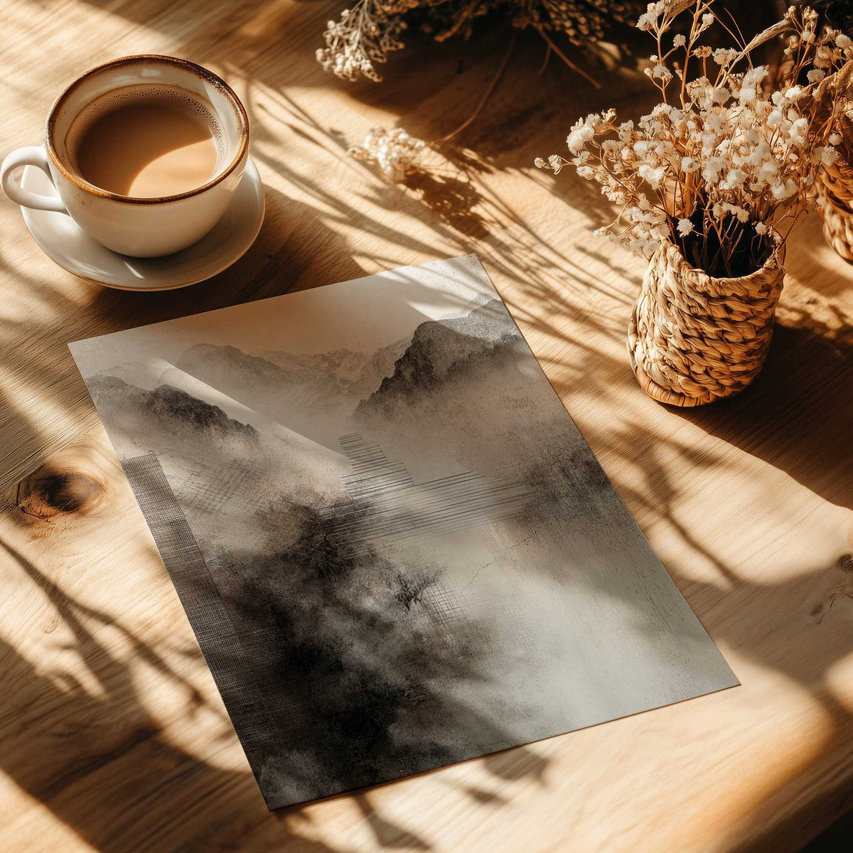 [Color:Rolled Print], Picture of close up of art