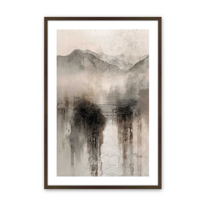 [Color:Belvinder Brown], Picture of art in a Belvinder Brown frame