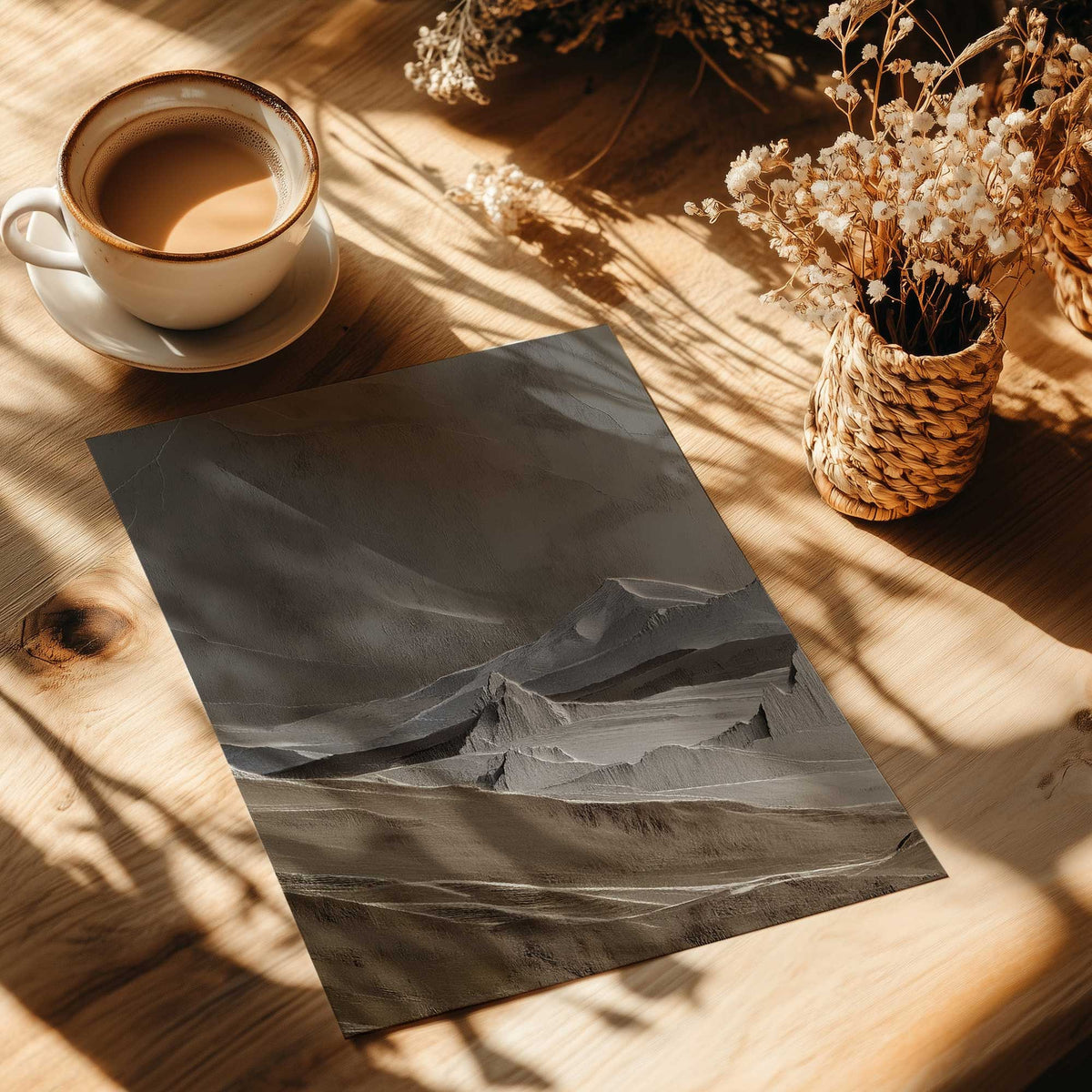 [Color:Rolled Print], Picture of close up of art