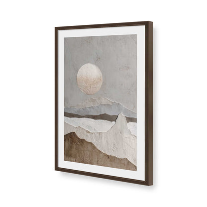 [Color:Belvinder Brown], Picture of art in a Belvinder Brown frame of the corner
