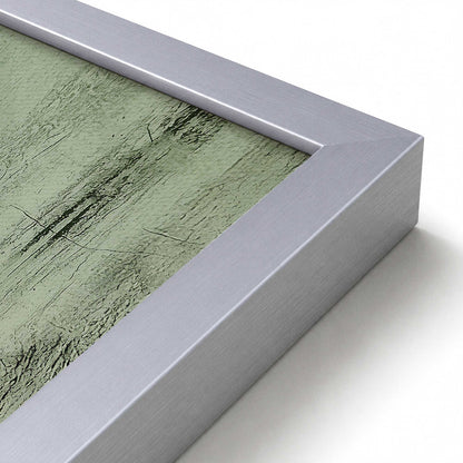 [Color:Polished Chrome], Picture of art in a Polished Chrome frame at an angle