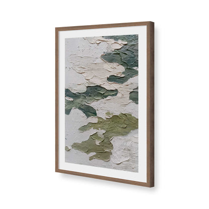 [Color:Walnut], Picture of art in a Walnut frame of the corner
