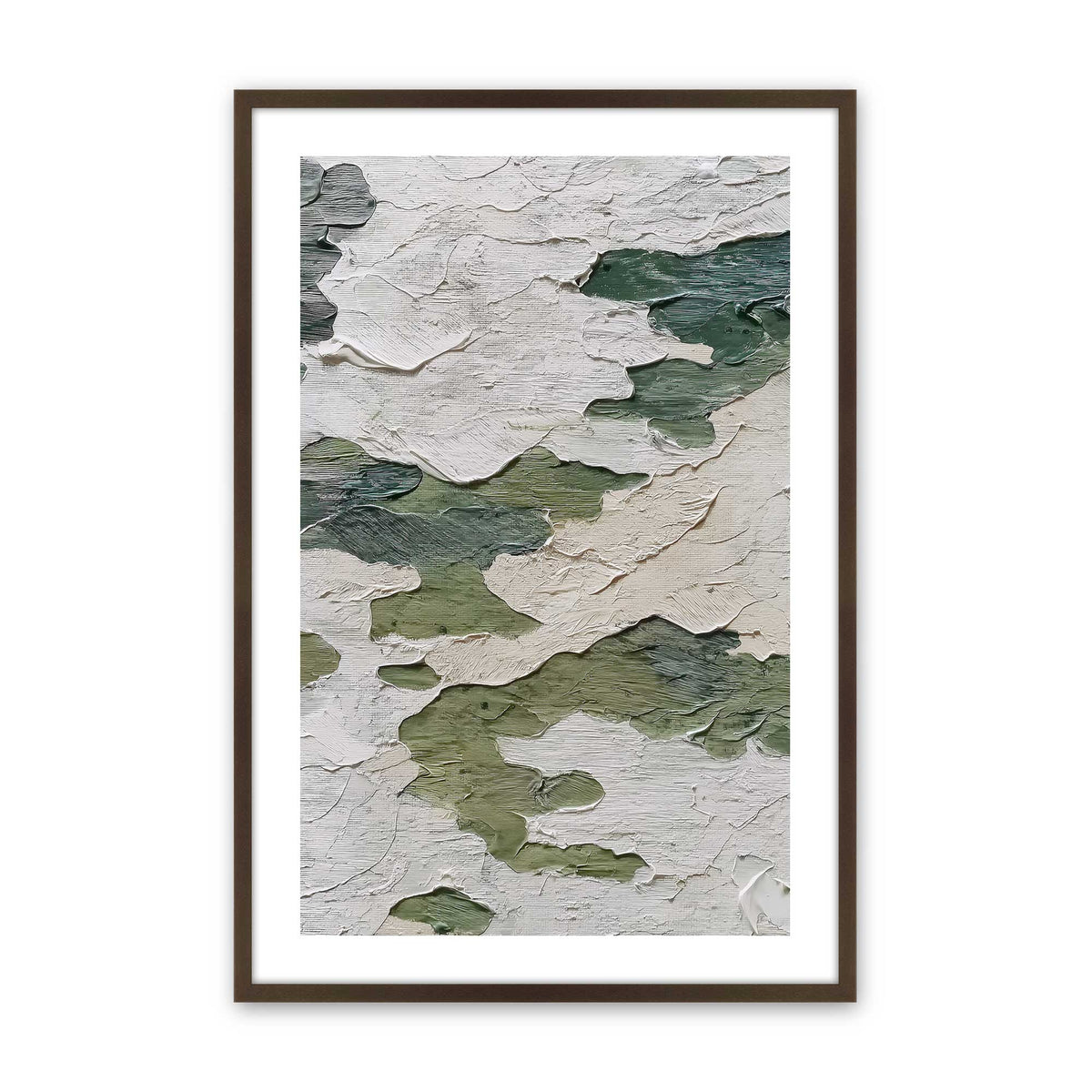 [Color:Belvinder Brown], Picture of art in a Belvinder Brown frame