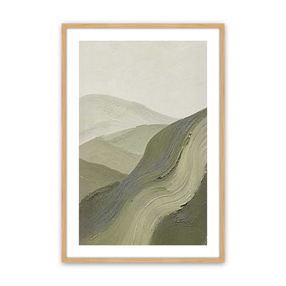 [Color:American Maple], Picture of art in a American Maple frame