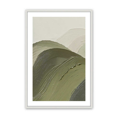 [Color:Opaque White], Picture of art in a Opaque White frame