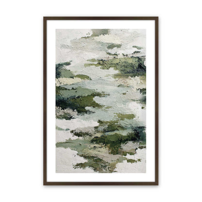 [Color:Brown], Picture of art in a Brown frame