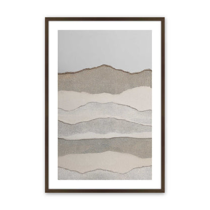 [Color:Brown], Picture of art in a Brown frame