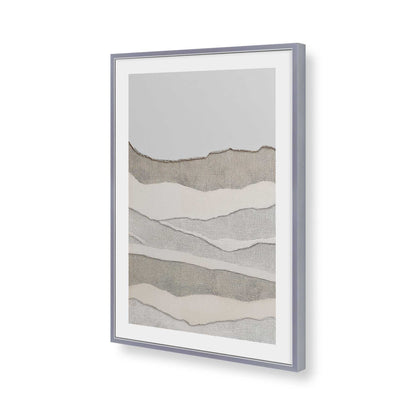 [Color:Polished Chrome], Picture of art in a Polished Chrome frame of the corner