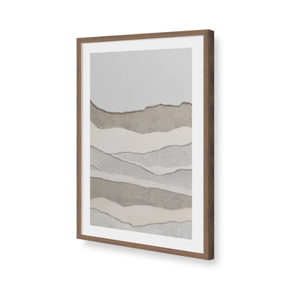 [Color:Walnut], Picture of art in a Walnut frame of the corner