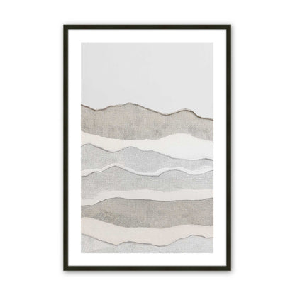 [Color:Satin Black], Picture of art in a Satin Black frame