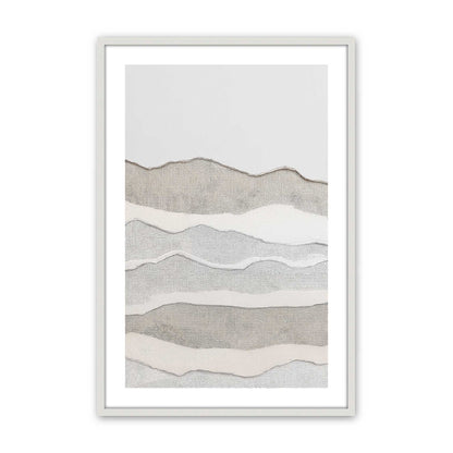 [Color:Opaque White], Picture of art in a Opaque White frame