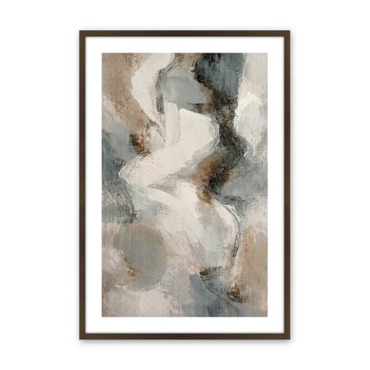 [Color:Brown], Picture of art in a Brown frame