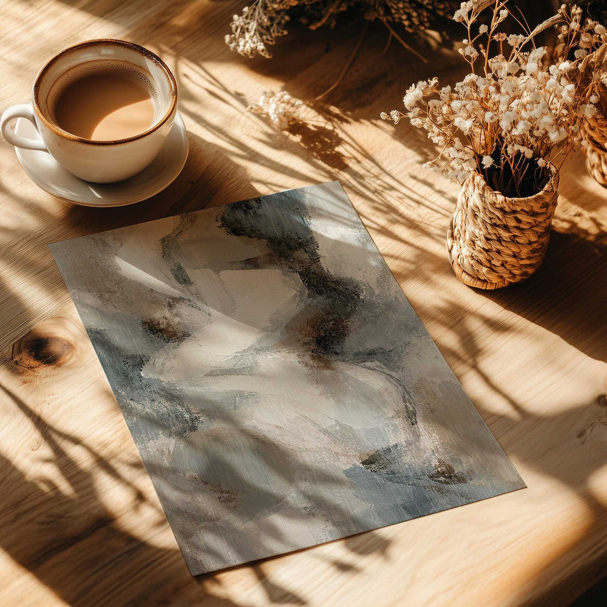 [Color:Rolled Print], Picture of close up of art