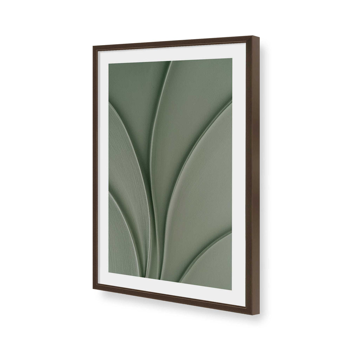 [Color:Belvinder Brown], Picture of art in a Belvinder Brown frame of the corner