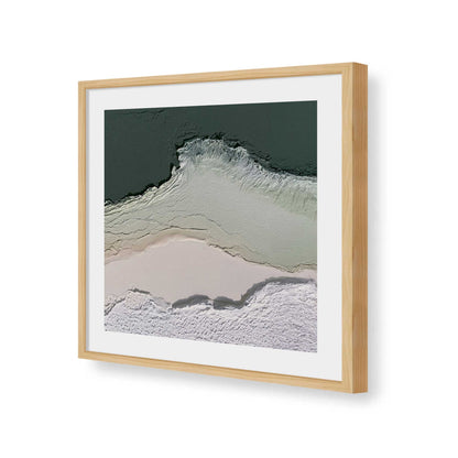 [Color:American Maple], Picture of art in a American Maple frame of the corner