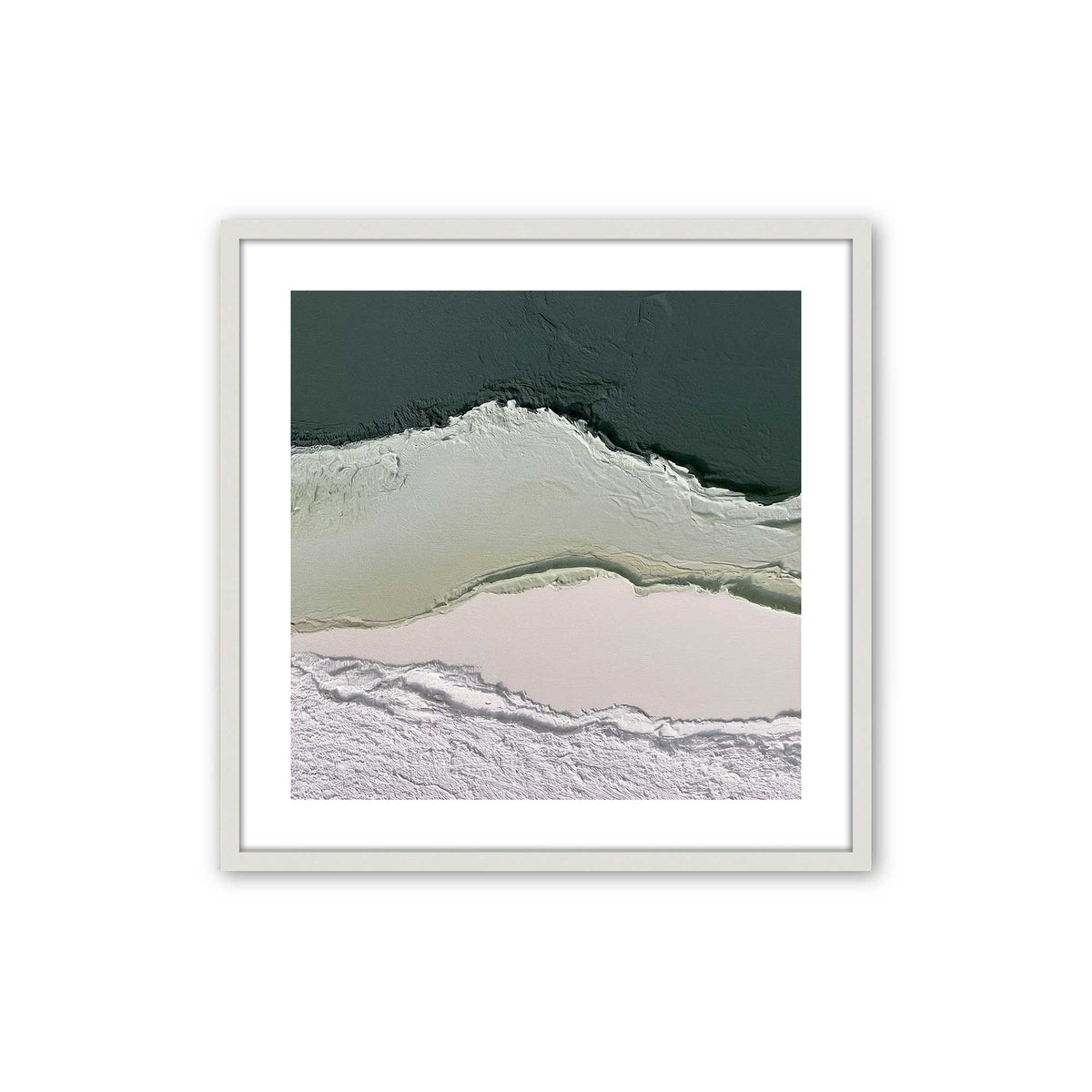 [Color:Opaque White], Picture of art in a Opaque White frame