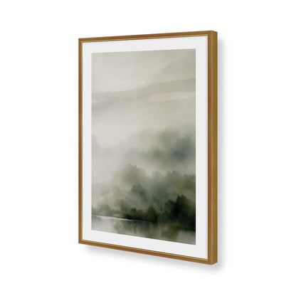 [Color:Polished Gold], Picture of art in a Polished Gold frame of the corner