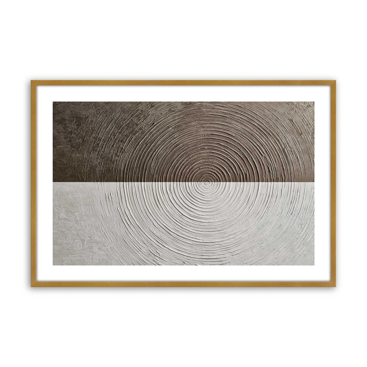 [Color:Polished Gold], Picture of art in a Polished Chrome frame