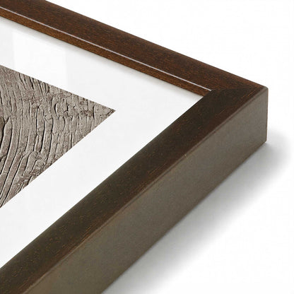 [Color:Belvinder Brown], Picture of art in a Polished Chrome frame at an angle