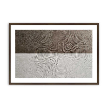 [Color:Belvinder Brown], Picture of art in a Polished Chrome frame