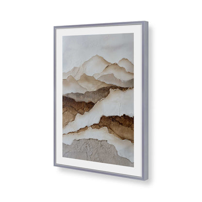 [Color:Polished Chrome], Picture of art in a Polished Chrome frame of the corner