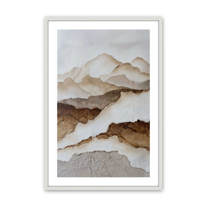 [Color:Opaque White], Picture of art in a Opaque White frame