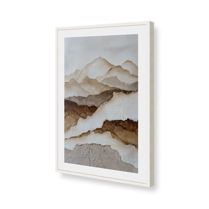 [Color:Opaque White], Picture of art in a Opaque White frame of the corner
