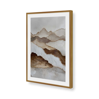 [Color:Polished Gold], Picture of art in a Polished Gold frame of the corner
