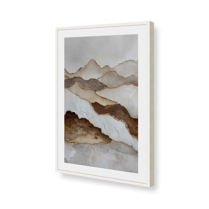 [Color:Opaque White], Picture of art in a Opaque White frame of the corner