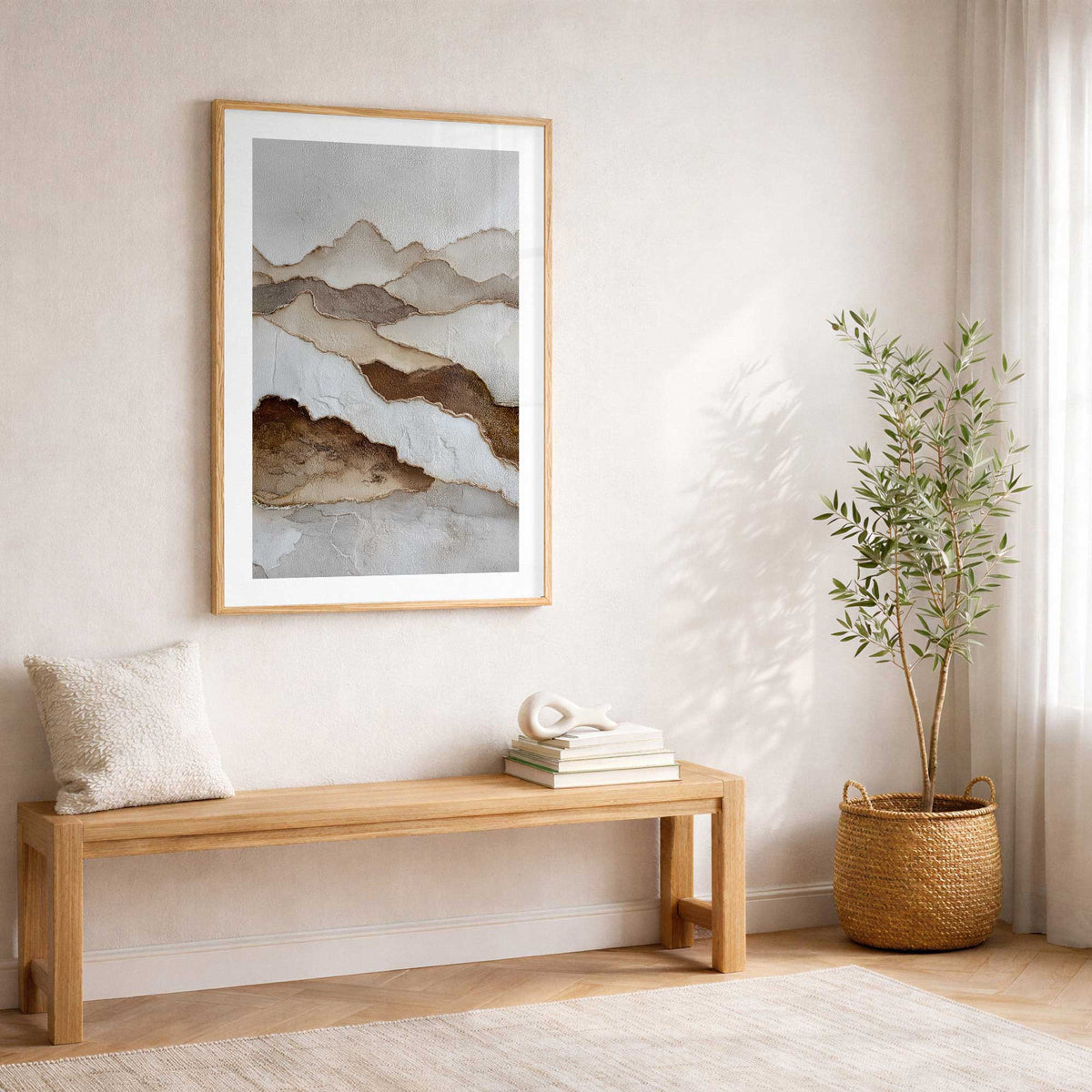 Picture of art in a room