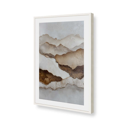 [Color:Opaque White], Picture of art in a Opaque White frame of the corner