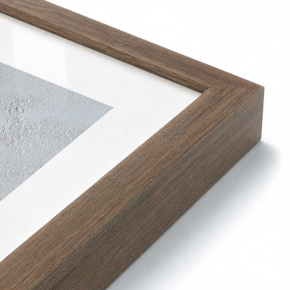 [Color:Walnut], Picture of art in a Walnut frame at an angle