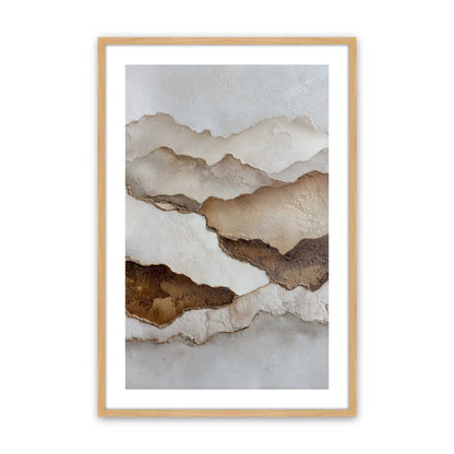[Color:American Maple], Picture of art in a American Maple frame