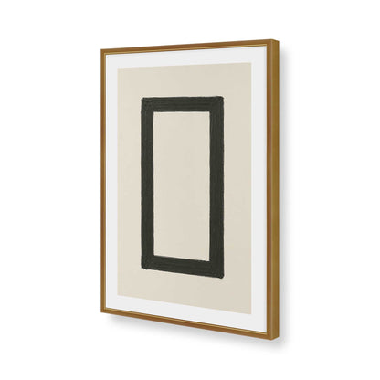 [Color:Polished Gold], Picture of art in a Polished Gold frame of the corner