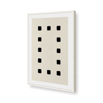 [Color:Opaque White], Picture of art in a Opaque White frame of the corner