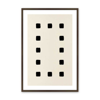[Color:Brown], Picture of art in a Brown frame
