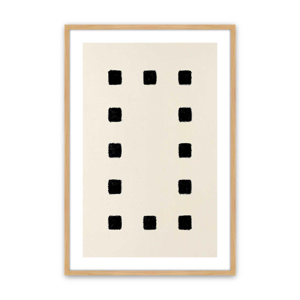 [Color:American Maple], Picture of art in a American Maple frame