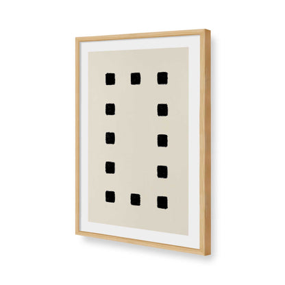[Color:American Maple], Picture of art in a American Maple frame of the corner